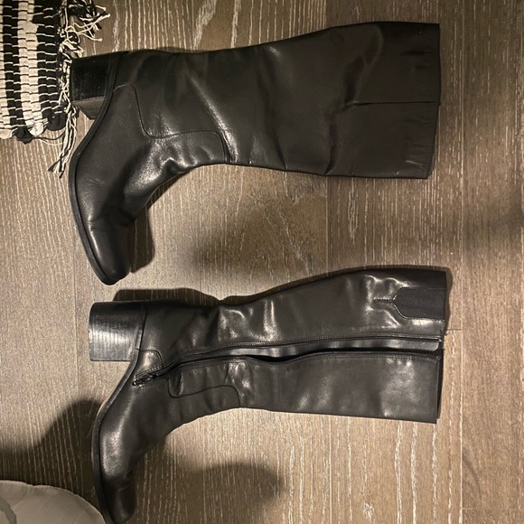 Black Heeled Boots - Picture 5 of 8